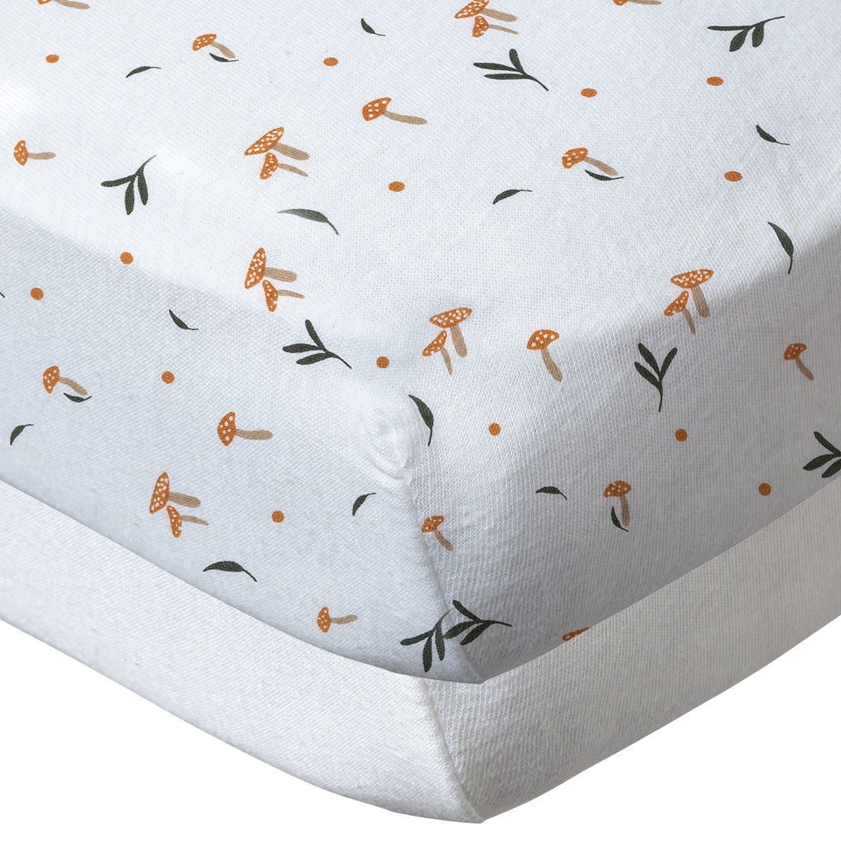 Lot de 2 draps-housses 70x140 cm - White Forest - BB Malin