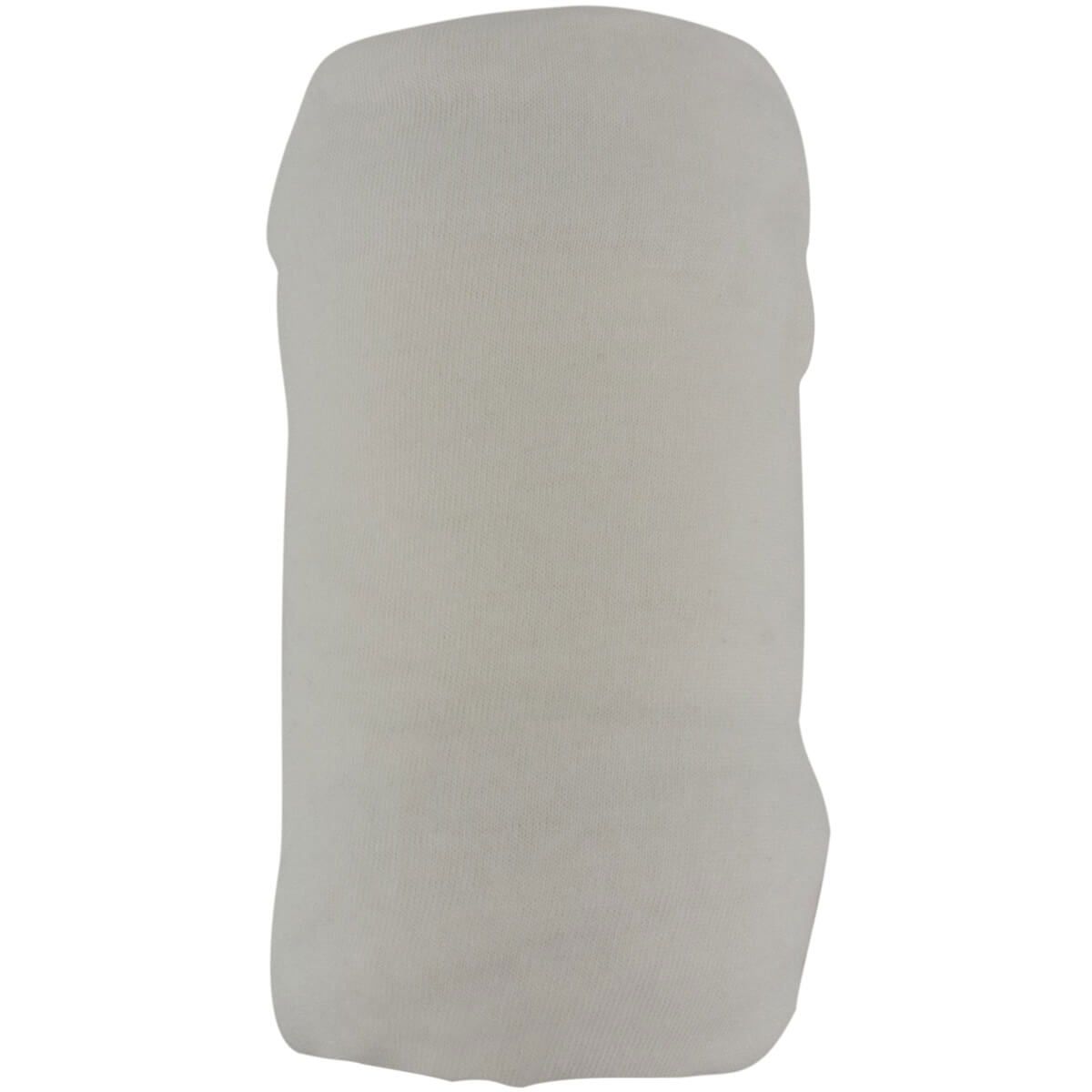 Lot de 2 draps housses en coton 70x140 cm - Blanc + écru - 