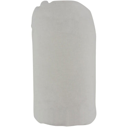 Lot de 2 draps housses en coton 70x140 cm - Blanc + écru - 