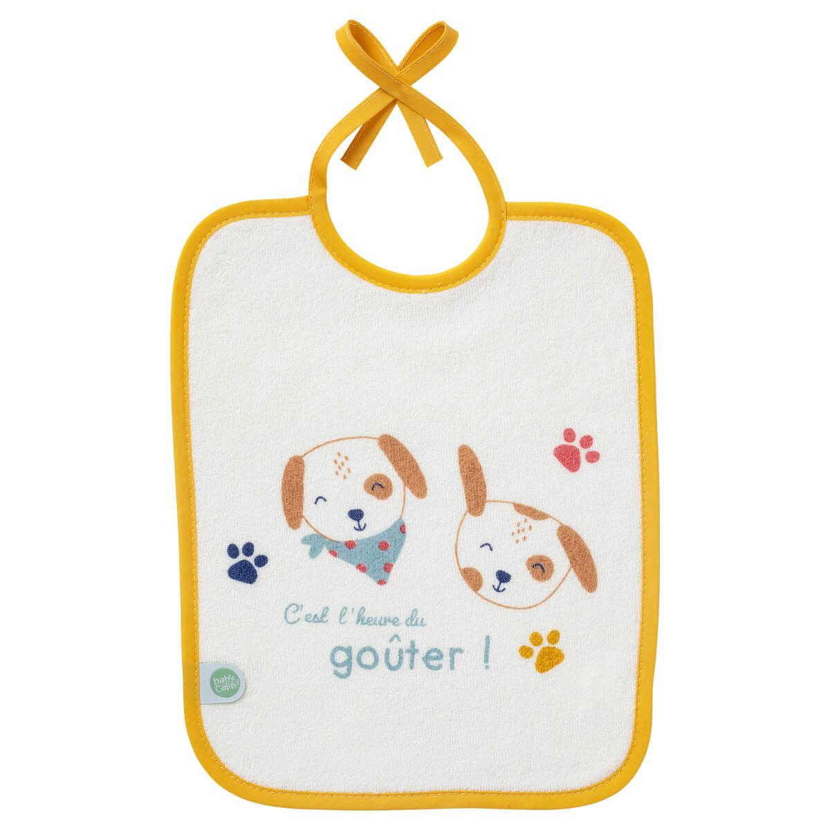 Lot de 5 bavoirs naissance 20x25 cm - Toutou - BB Malin