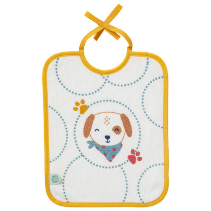 Lot de 5 bavoirs naissance 20x25 cm - Toutou - BB Malin