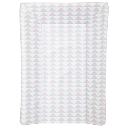 Matelas à langer Luxe 50x70 cm Géométrique rose et gris - Babycalin