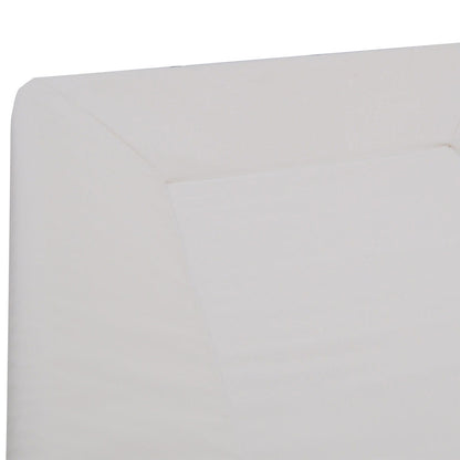 Matelas à langer luxe en PVC 50x70 cm Écru - 