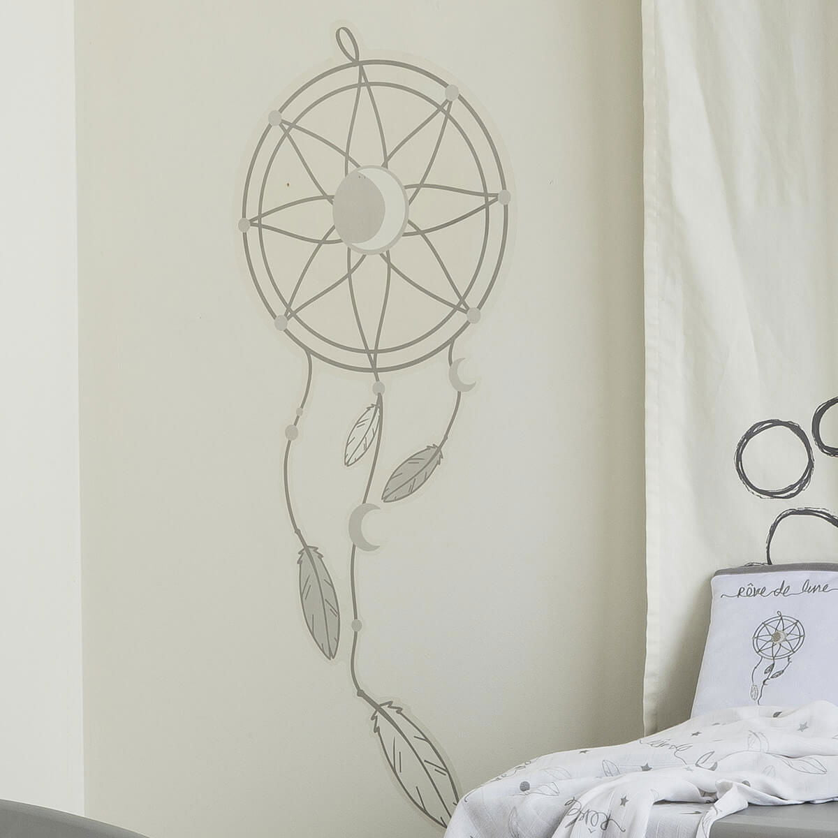 Sticker repositionnable 100 cm - Attrape Rêve - 