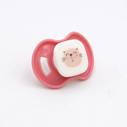 Sucette + range-sucette Chat rose - 